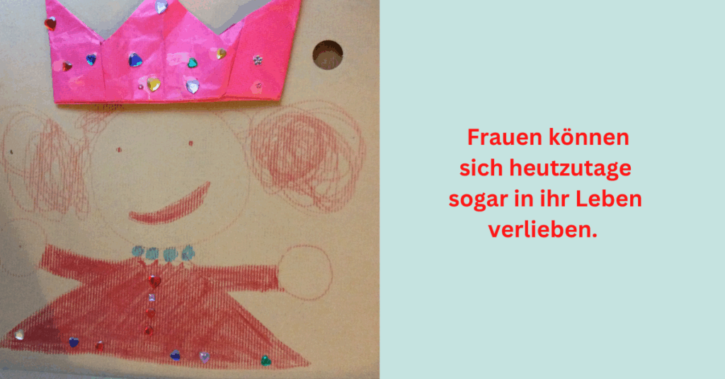 Frauen-heutzutage verlieben sich in ihr Leben